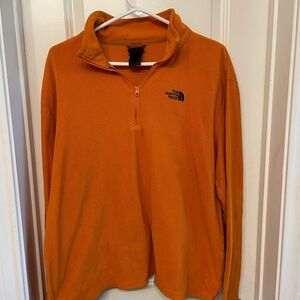 The North Face Bright Orange Fleece Pullover